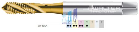 HSS-E gépi menetfúrók TC115 M5 WALTER